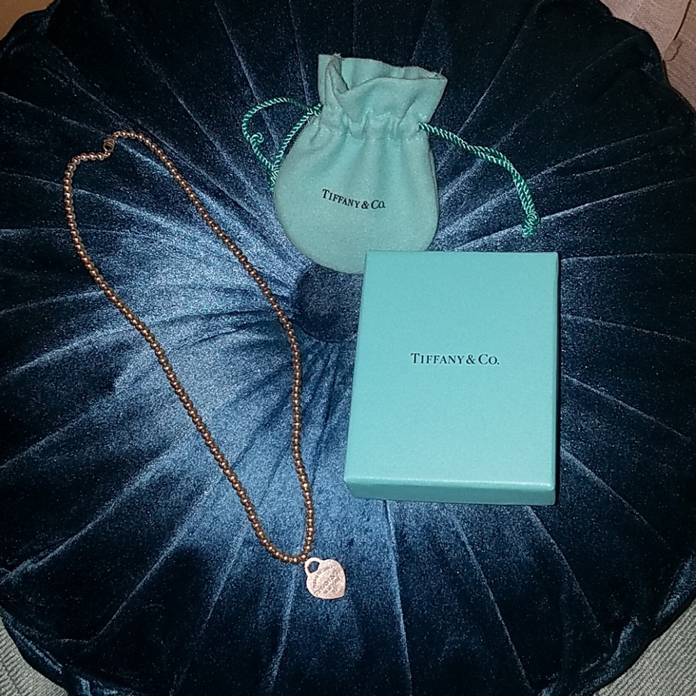 Return to Tiffany bead Necklace